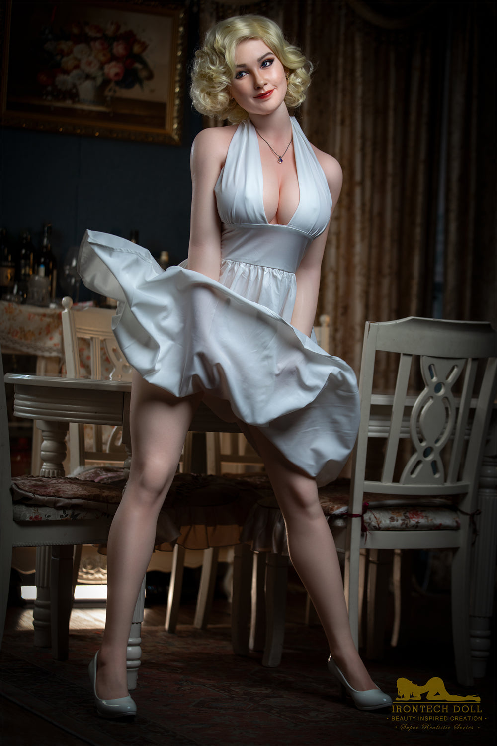 164cm/5ft4 F-cup Silicone Sex Doll – Carmel