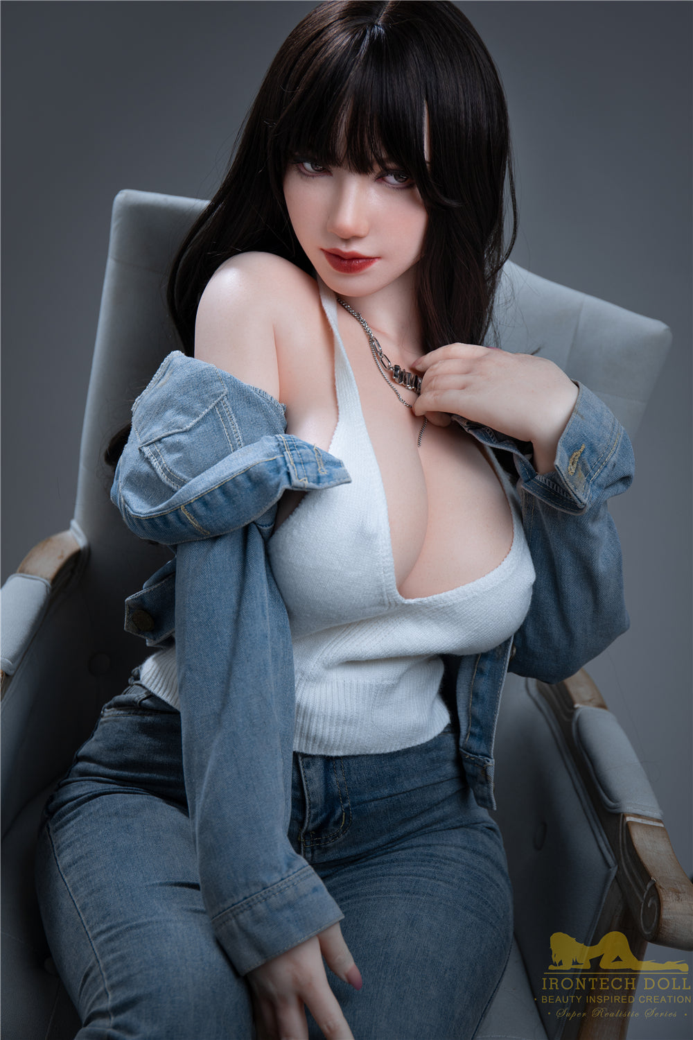 165cm/5ft4 F-cup Silicone Sex Doll – Rita