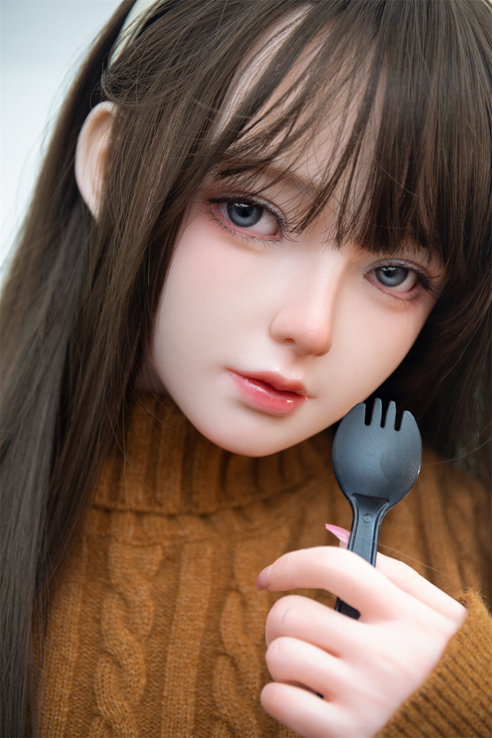 身長148cm/4フィート8インチ、Dカップのシリコン製セックスドール – エラリア