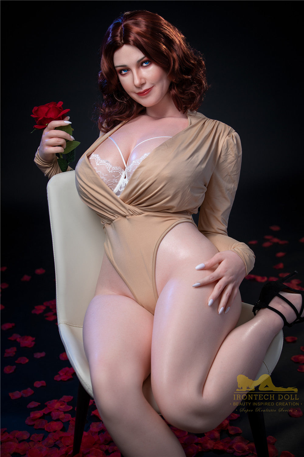 160cm/5ft2 J-cup Silicone Sex Doll –Carmel