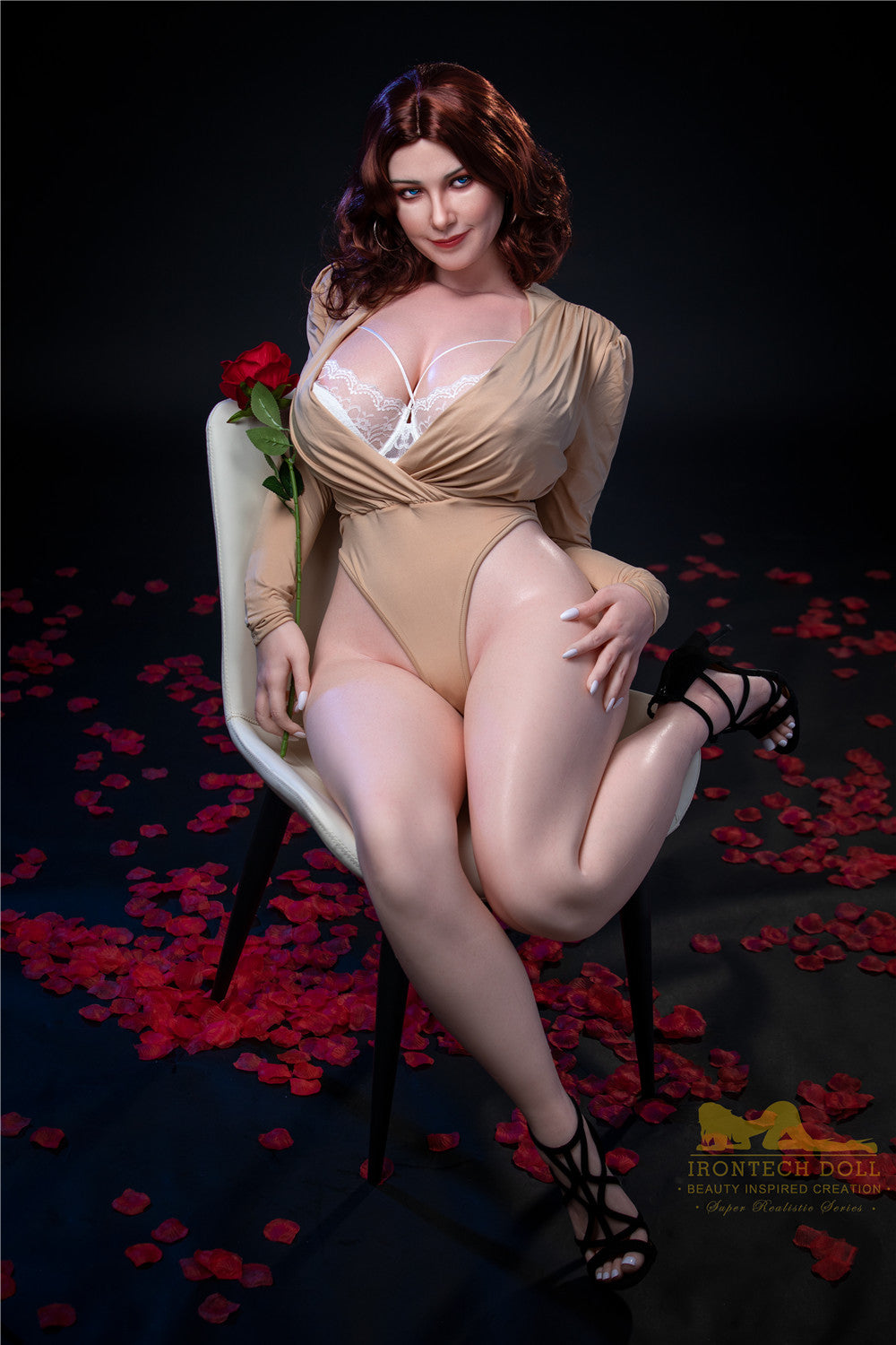 160cm/5ft2 J-cup Silicone Sex Doll –Carmel