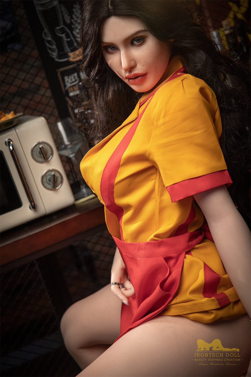 164cm/5ft4 F-cup Silicone Sex Doll – Pearl