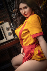 164cm/5ft4 F-cup Silicone Sex Doll – Adrienne
