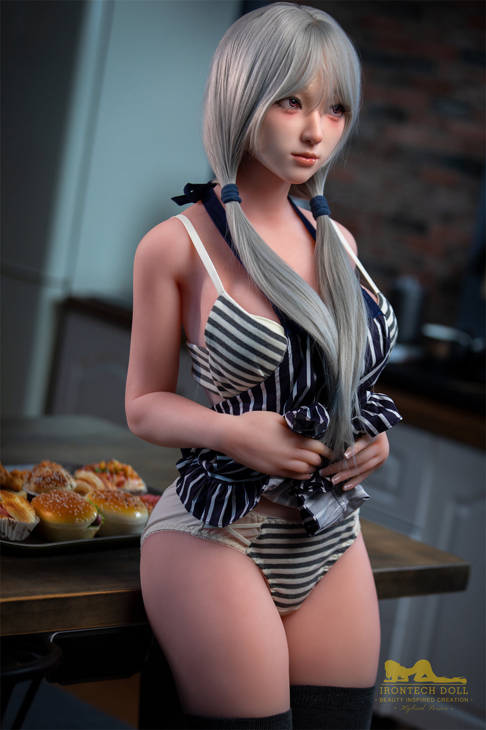身長154cm/5フィート1インチ、Dカップ、シリコンヘッド、TPEボディのセックスドール – ミユキ