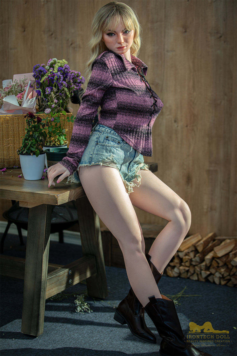 165cm/5ft4 E-cup Silicone Sex Doll – Maria