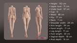 152cm/5ft D-cup Silicone Sex Doll – Nika