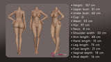 157cm/5ft2 G-cup Silicone Sex Doll – Lily