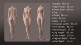 159cm/5ft2 F-cup Silicone Sex Doll – Alice