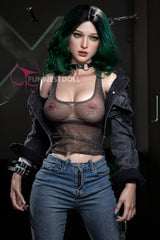 157cm/5ft2 D-cup Silicone Sex Doll – Alexa