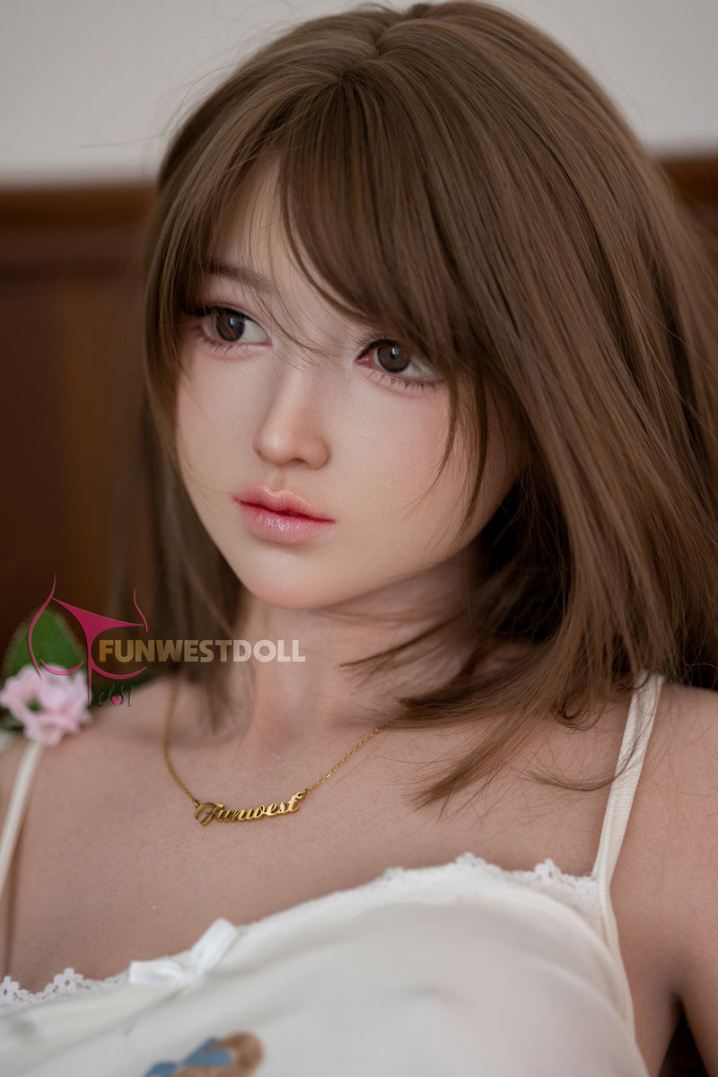 身長159cm/5フィート2インチ、Aカップのシリコン製セックスドール – エイミー