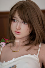159cm/5ft2 A-cup Silicone Sex Doll – Amy