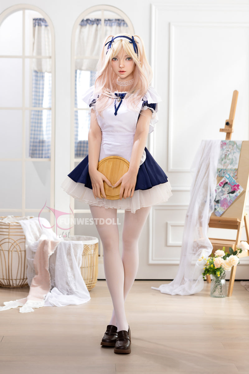 159cm/5ft2 A-cup Silicone Sex Doll – Giselle