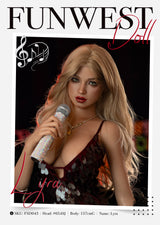 157cm/5ft2 G-cup Silicone Sex Doll – Lyra