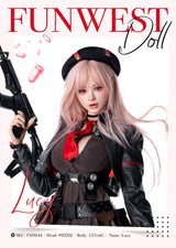 157cm/5ft2 G-cup Silicone Sex Doll – Lucy