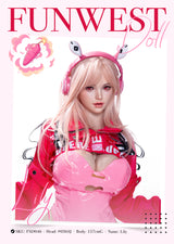 157cm/5ft2 G-cup Silicone Sex Doll – Lily