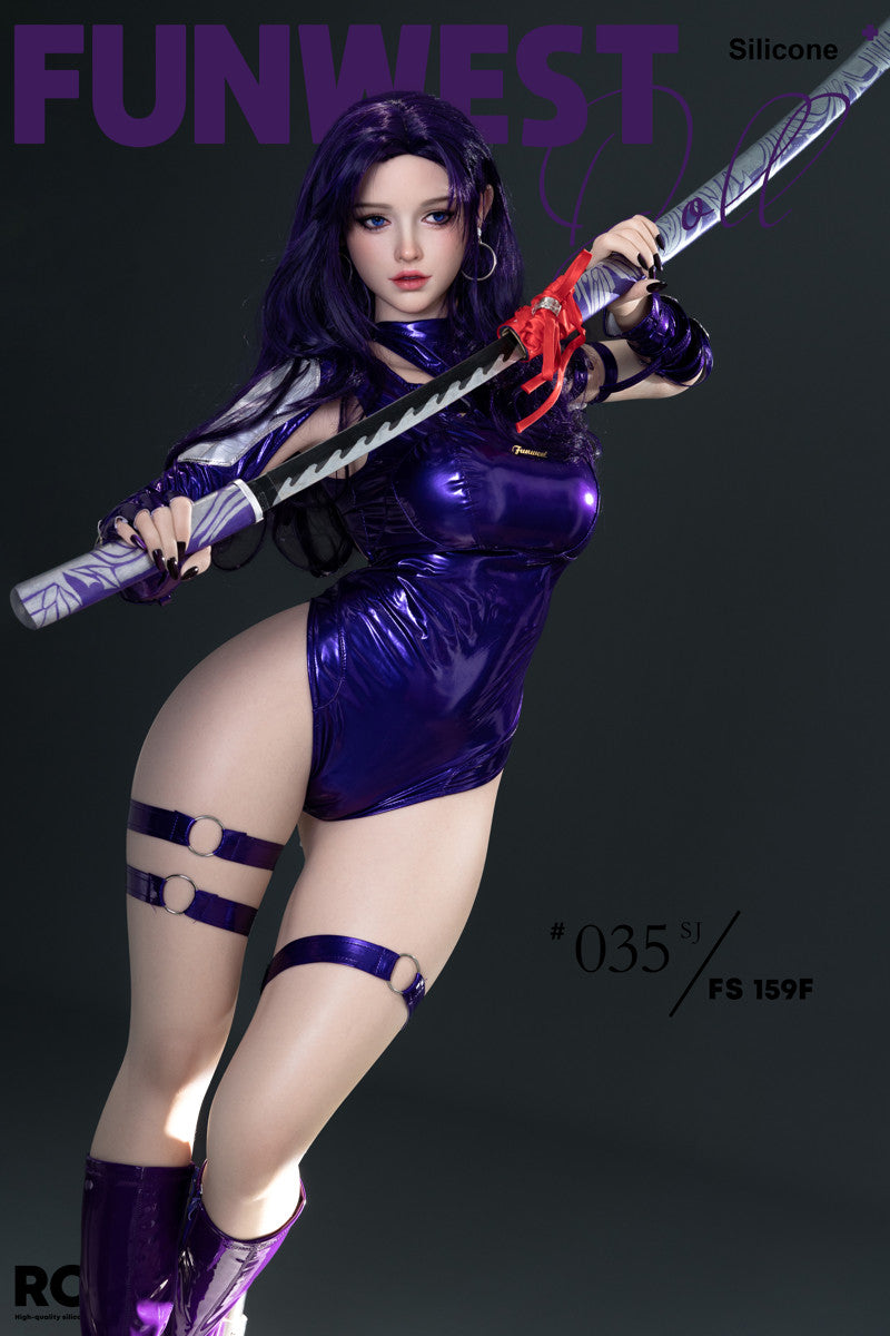 159cm/5ft2 F-cup Silicone Sex Doll – Chloe
