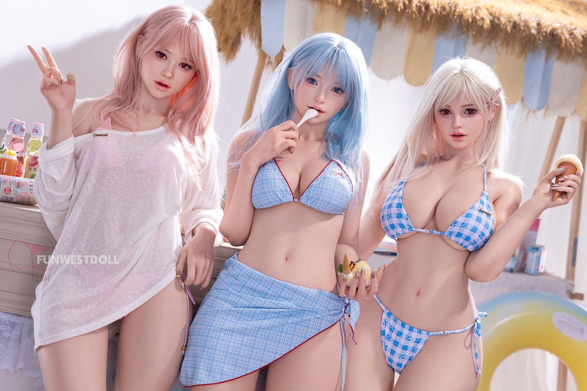 159cm/5ft2 F-cup Silicone Sex Doll – Alice
