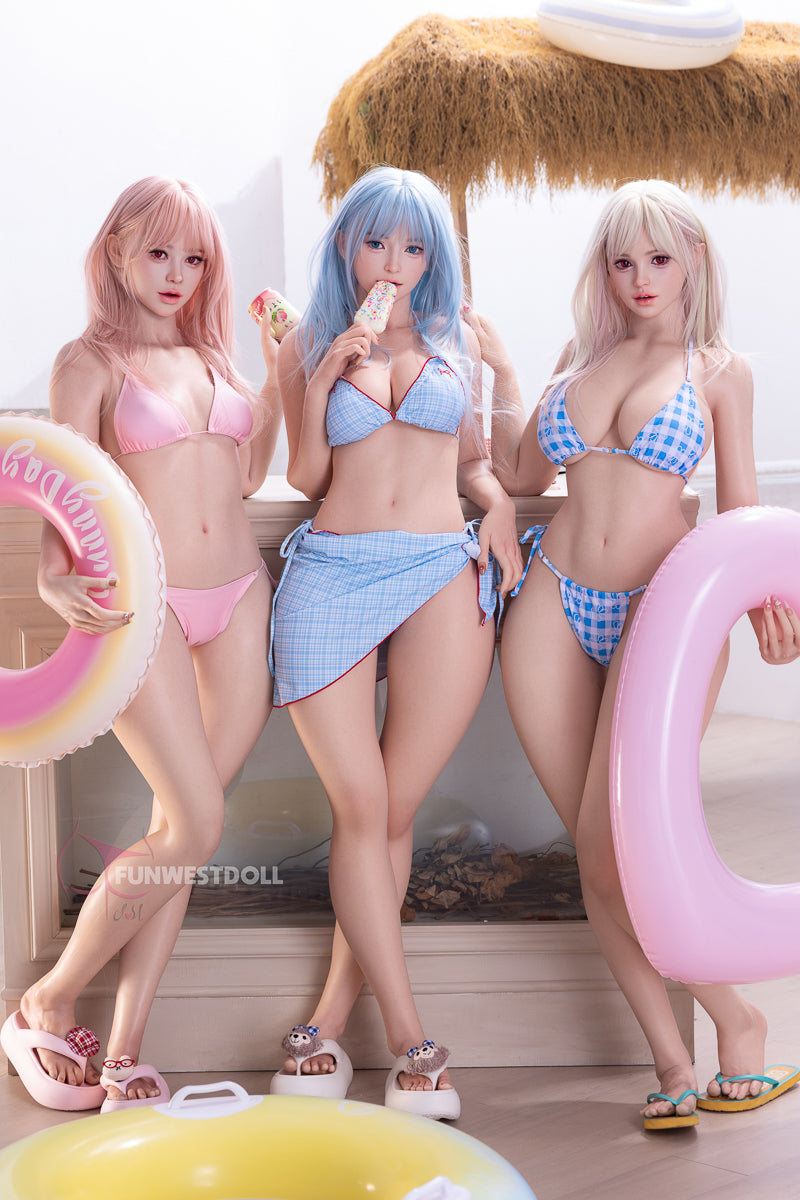 159cm/5ft2 F-cup Silicone Sex Doll – Alice