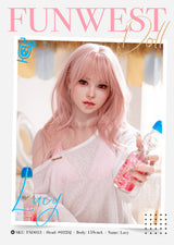 159cm/5ft2 A-cup Silicone Sex Doll – Lucy