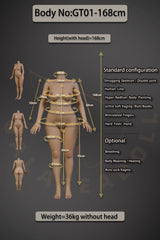 168cm/5ft5 G-cup Silicone Sex Doll – Novalyn