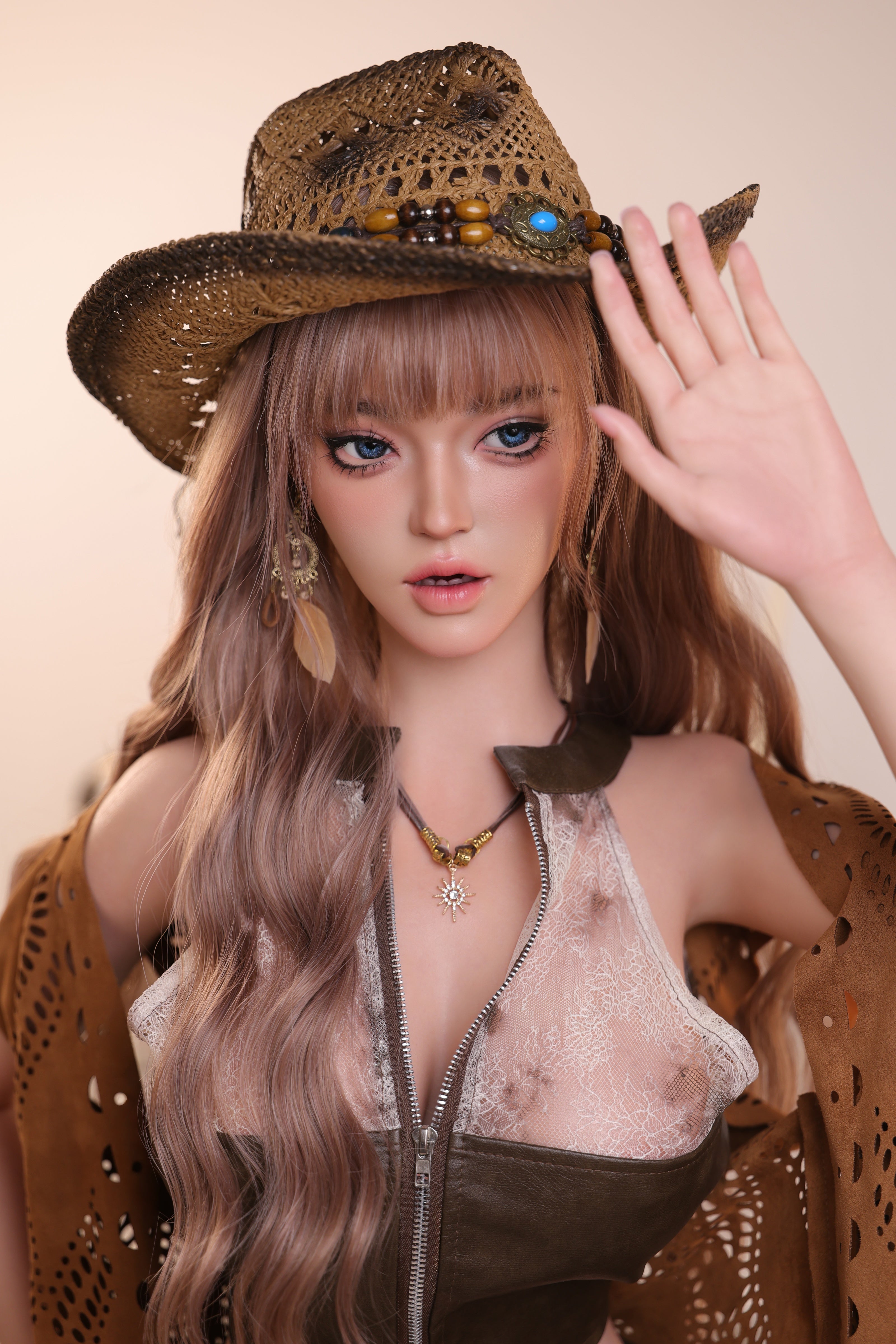 163cm/5ft4 D-cup Silicone Sex Doll – Anissa