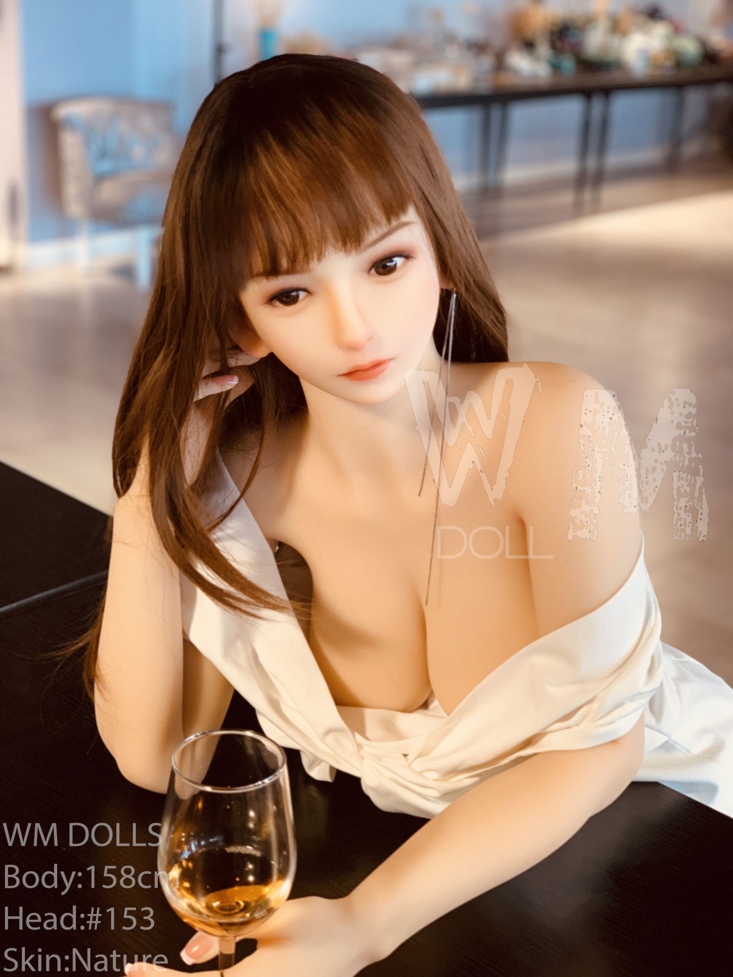 158 cm/5 Fuß 2 E-Körbchen S-TPE Sexpuppe – Coco