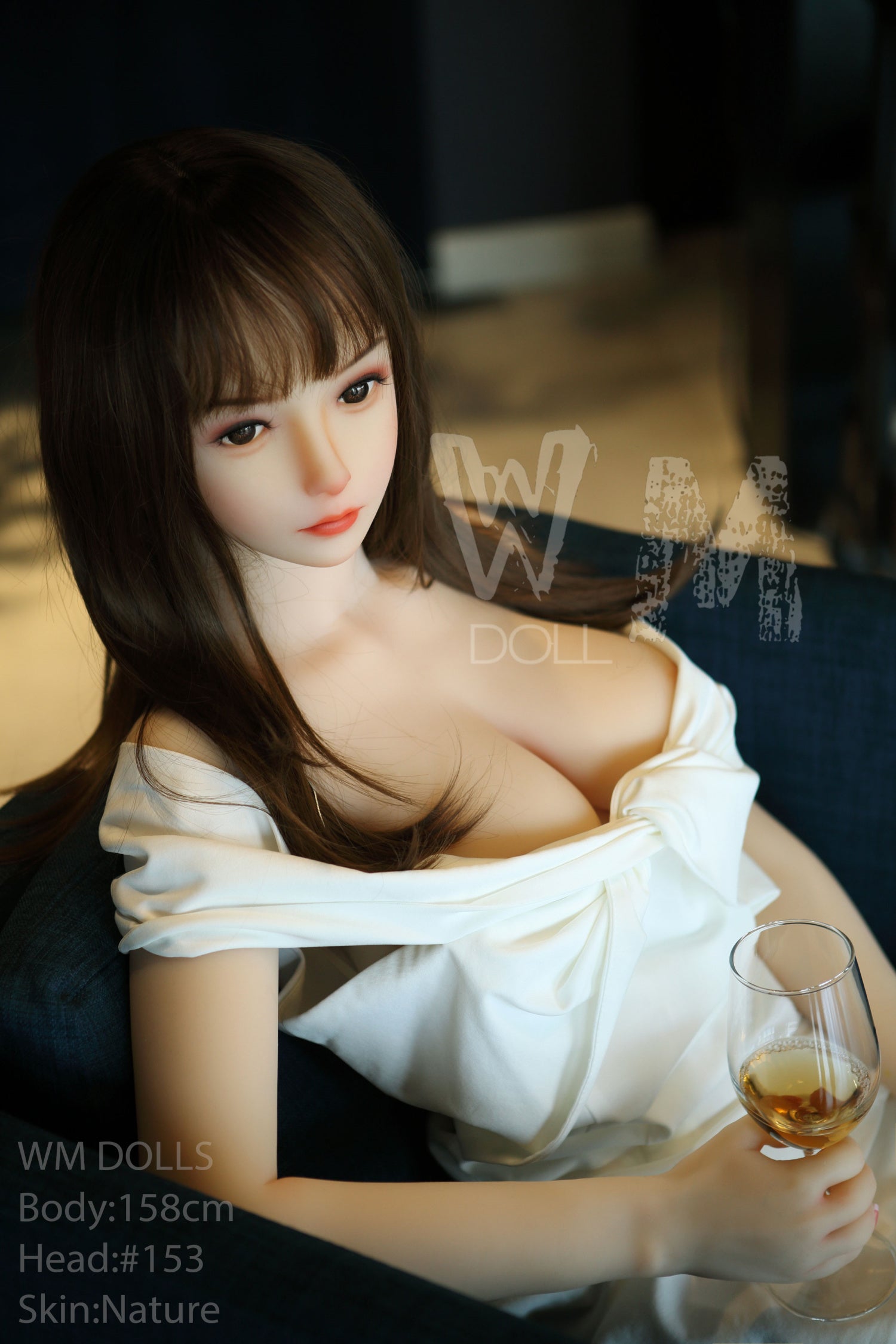 158 cm/5 Fuß 2 E-Körbchen S-TPE Sexpuppe – Coco