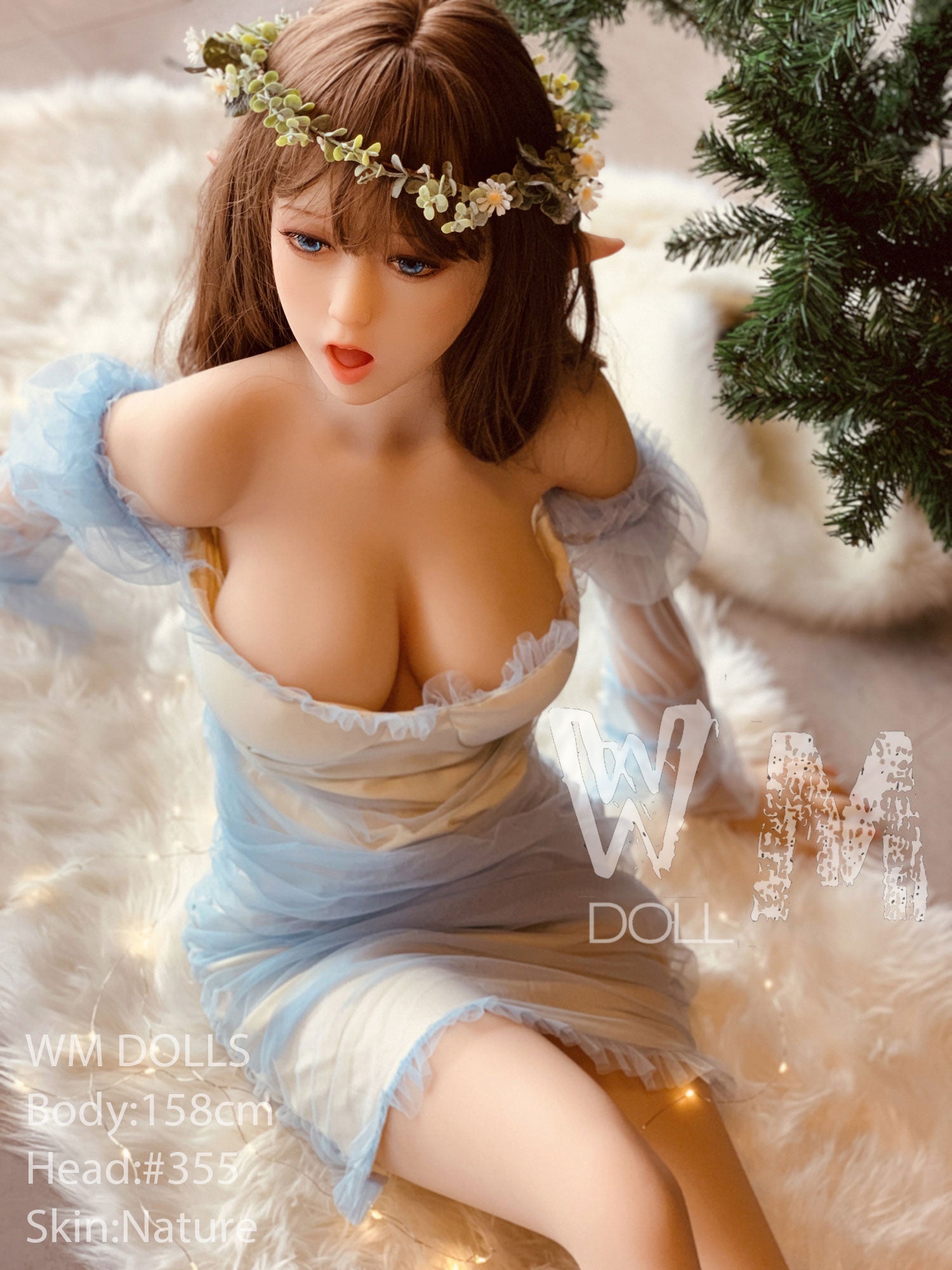 158 cm/5 Fuß 2 D-Körbchen S-TPE Sexpuppe – Carmen