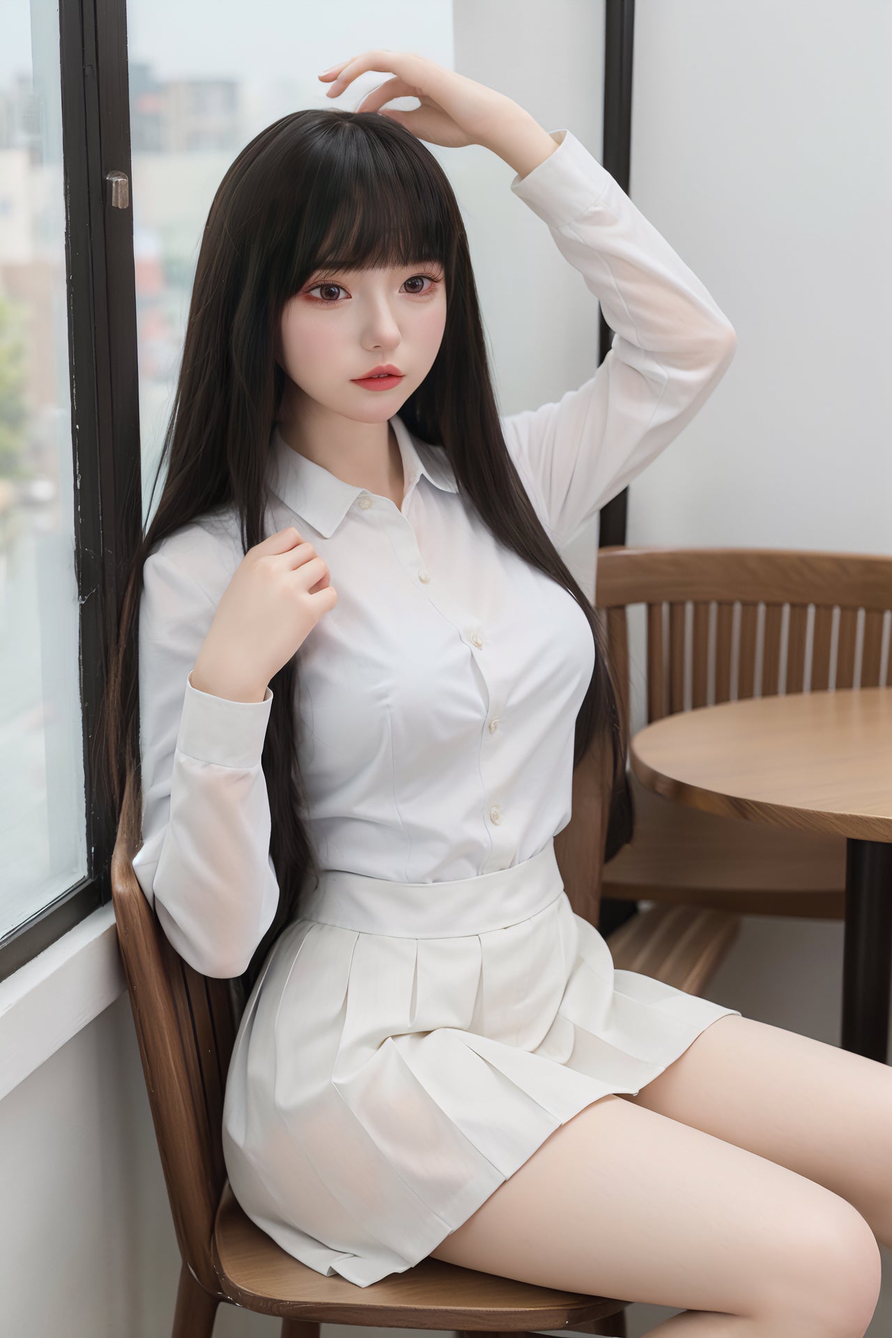 163cm/5ft4 D-cup Silicone Sex Doll – Finola