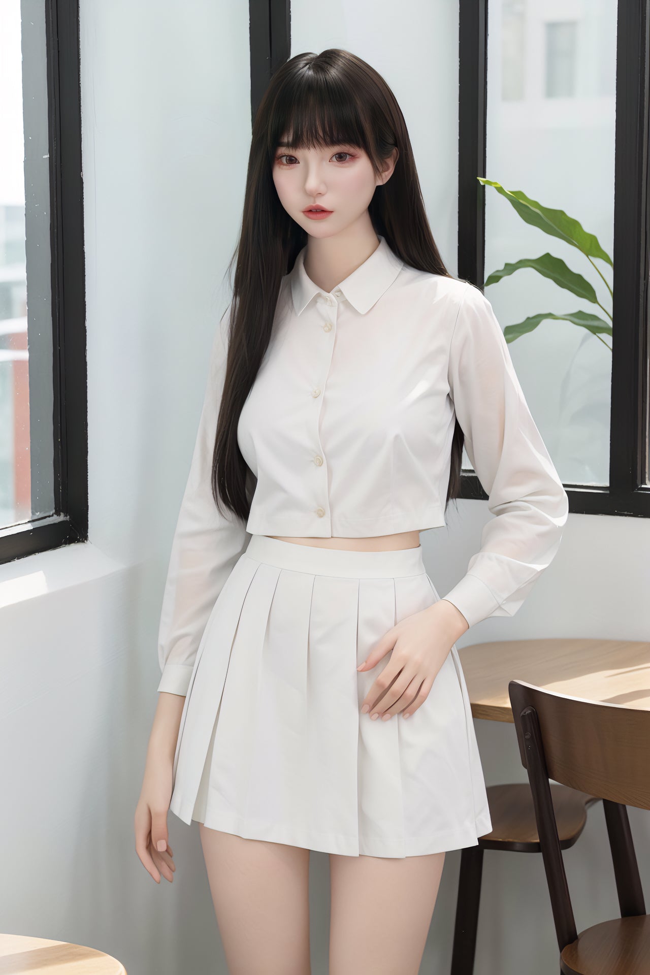 163cm/5ft4 D-cup Silicone Sex Doll – Finola