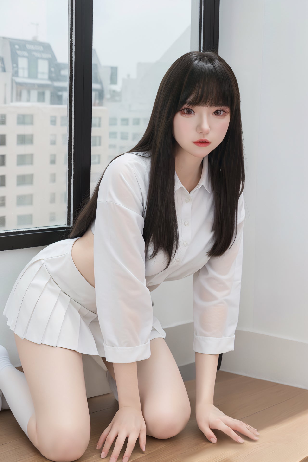 163cm/5ft4 D-cup Silicone Sex Doll – Finola