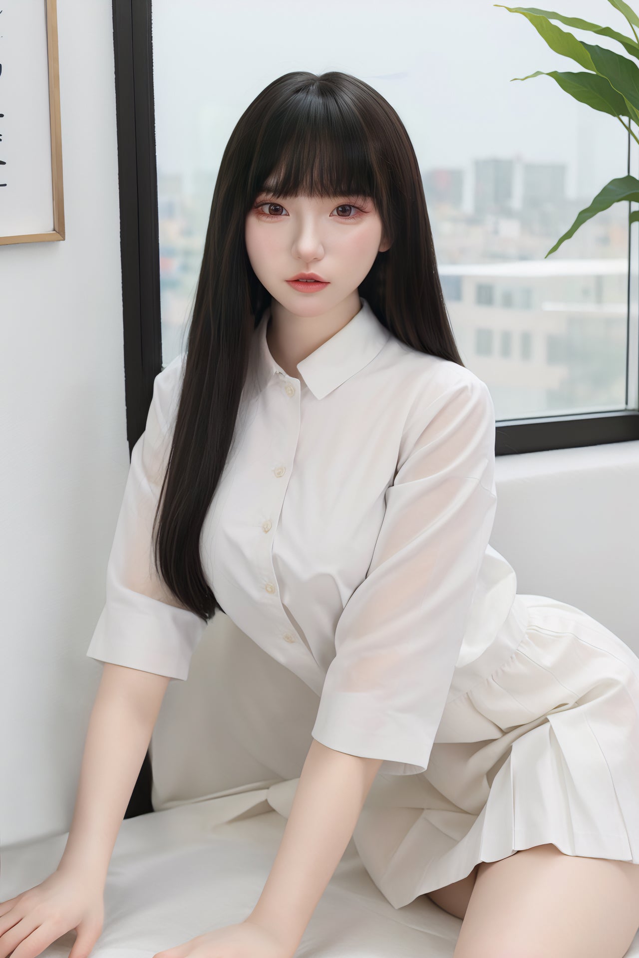163cm/5ft4 D-cup Silicone Sex Doll – Finola
