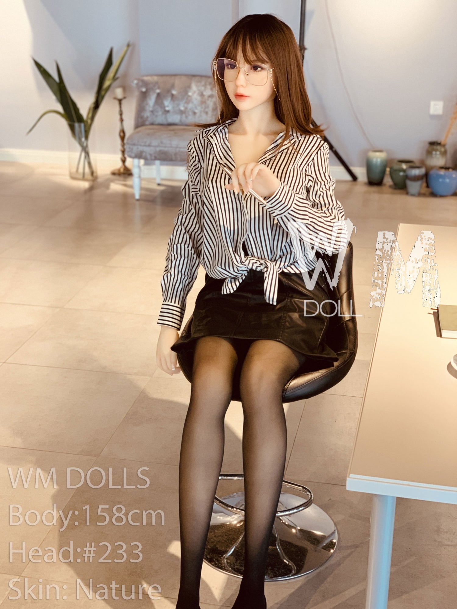 158 cm/5 Fuß 2 D-Körbchen S-TPE Sexpuppe – Serena