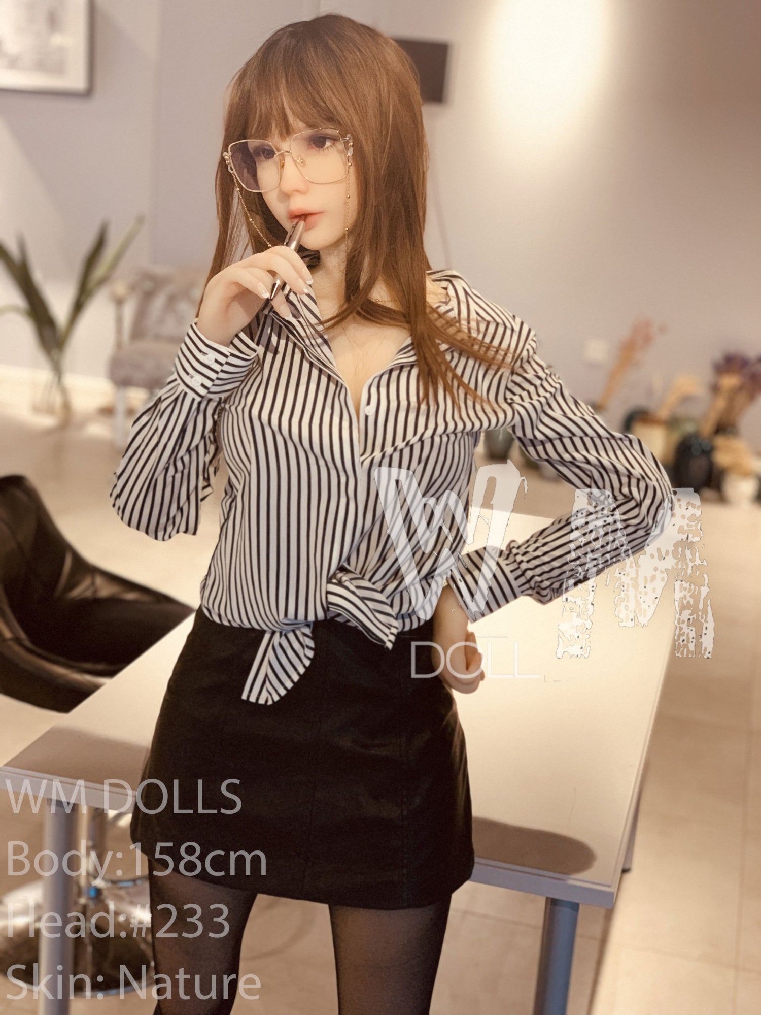 158 cm/5 Fuß 2 D-Körbchen S-TPE Sexpuppe – Serena
