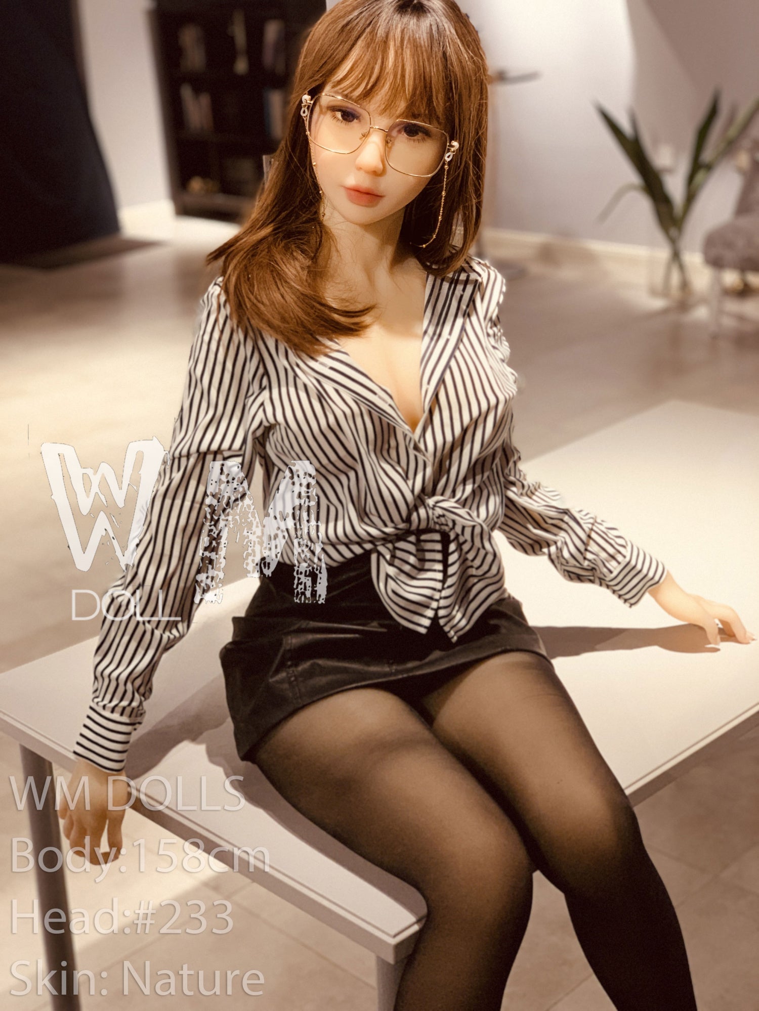 158 cm/5 Fuß 2 D-Körbchen S-TPE Sexpuppe – Serena