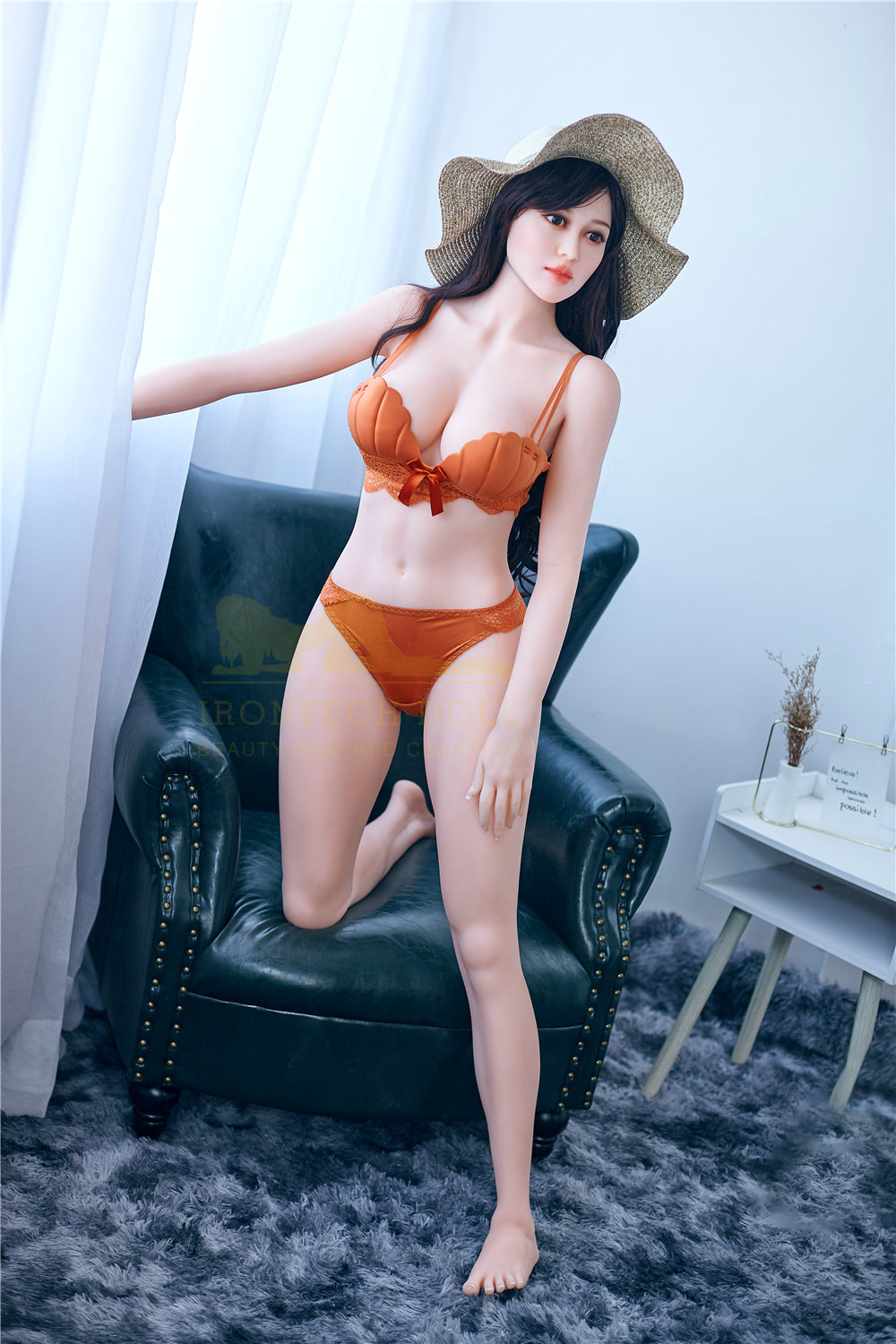 身長159cm/5フィート2インチ、Fカップ、TPE製セックスドール – ラヴェンナ