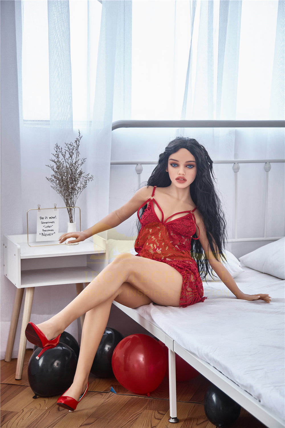 150 cm große TPE-Sexdoll mit C-Körbchen – Freya