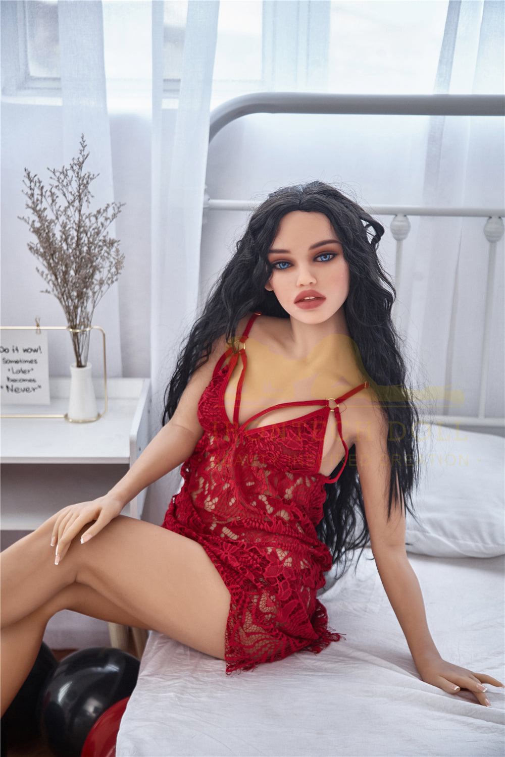 150 cm große TPE-Sexdoll mit C-Körbchen – Freya