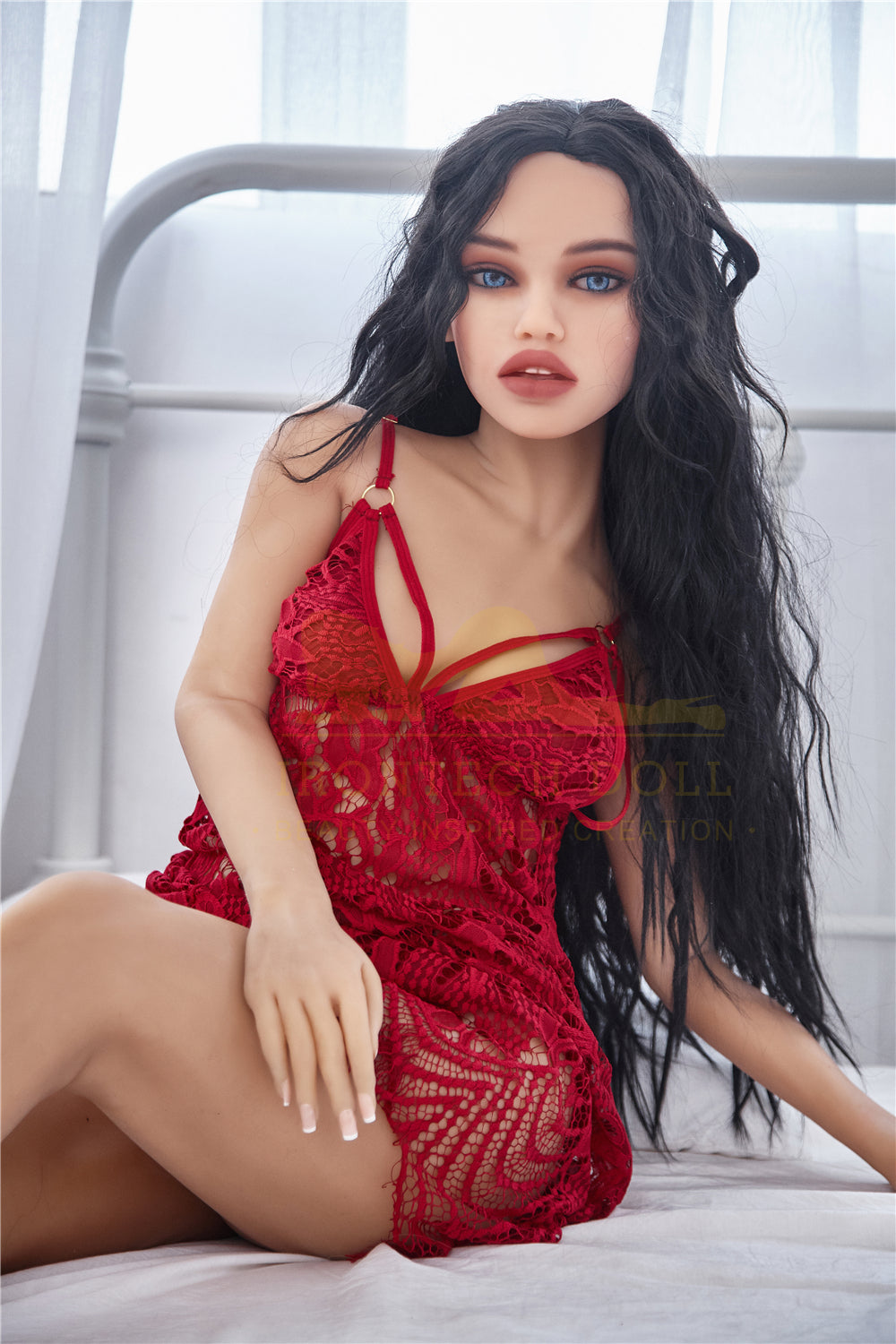 150 cm große TPE-Sexdoll mit C-Körbchen – Freya