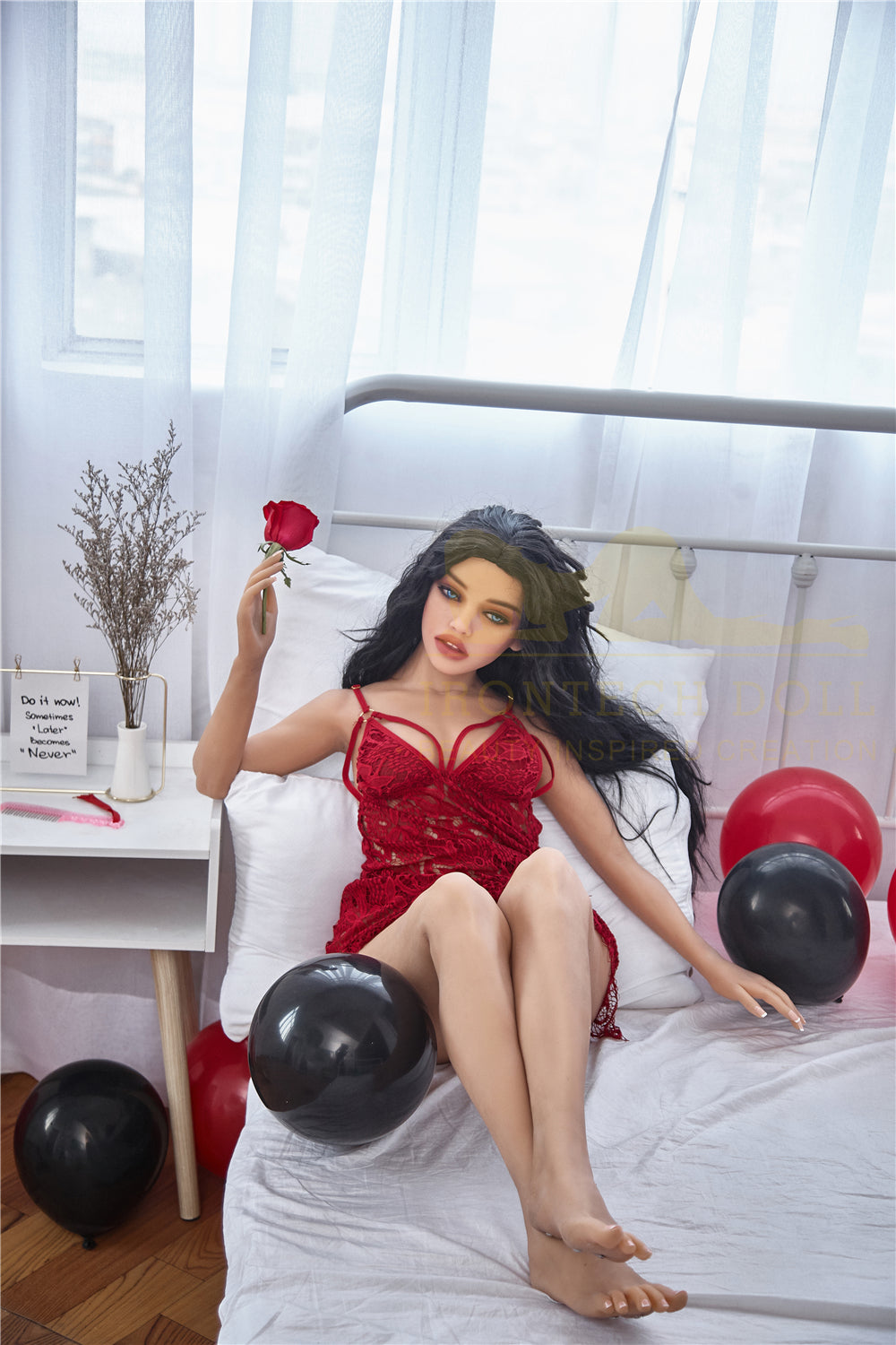 150 cm große TPE-Sexdoll mit C-Körbchen – Freya