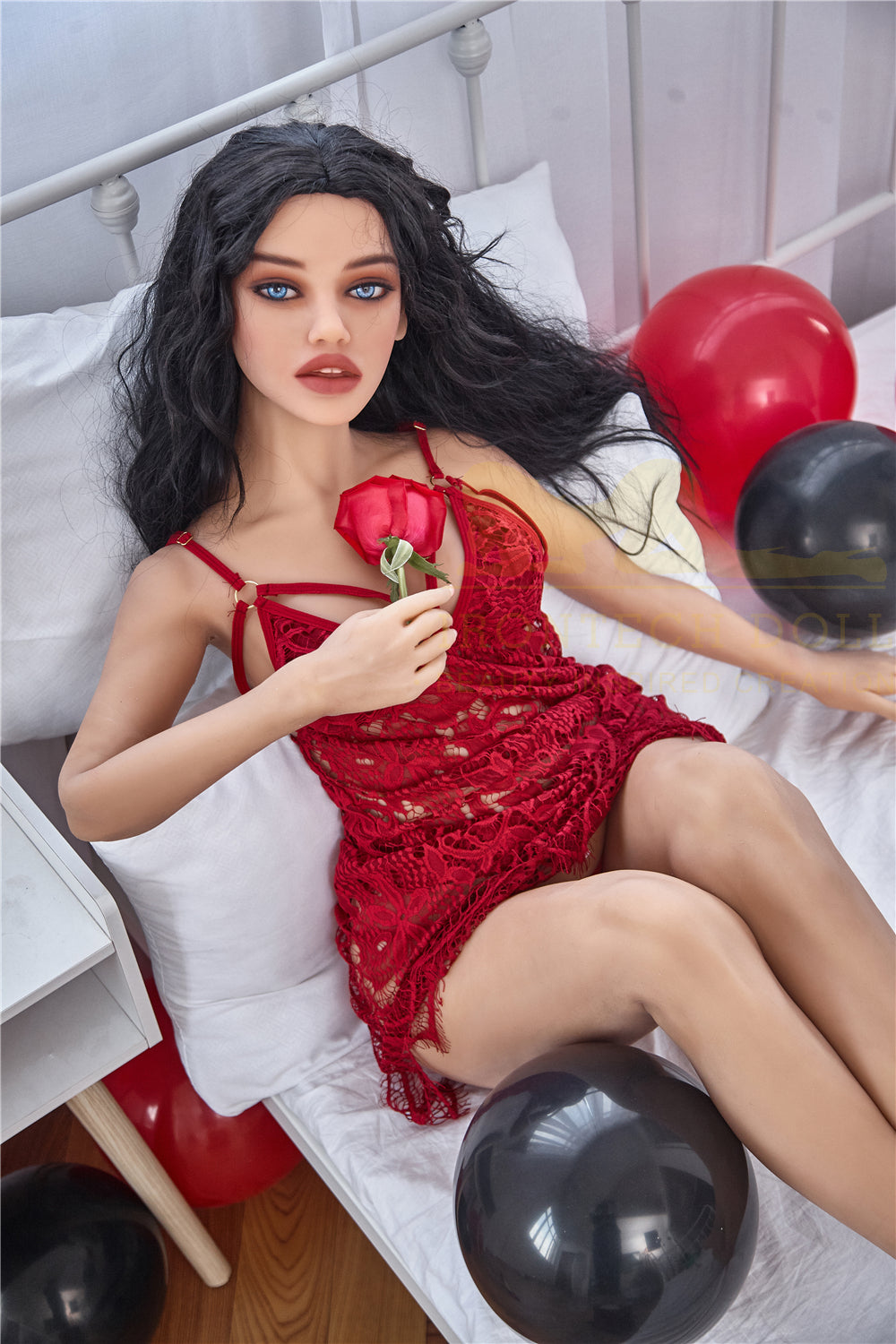 150 cm große TPE-Sexdoll mit C-Körbchen – Freya
