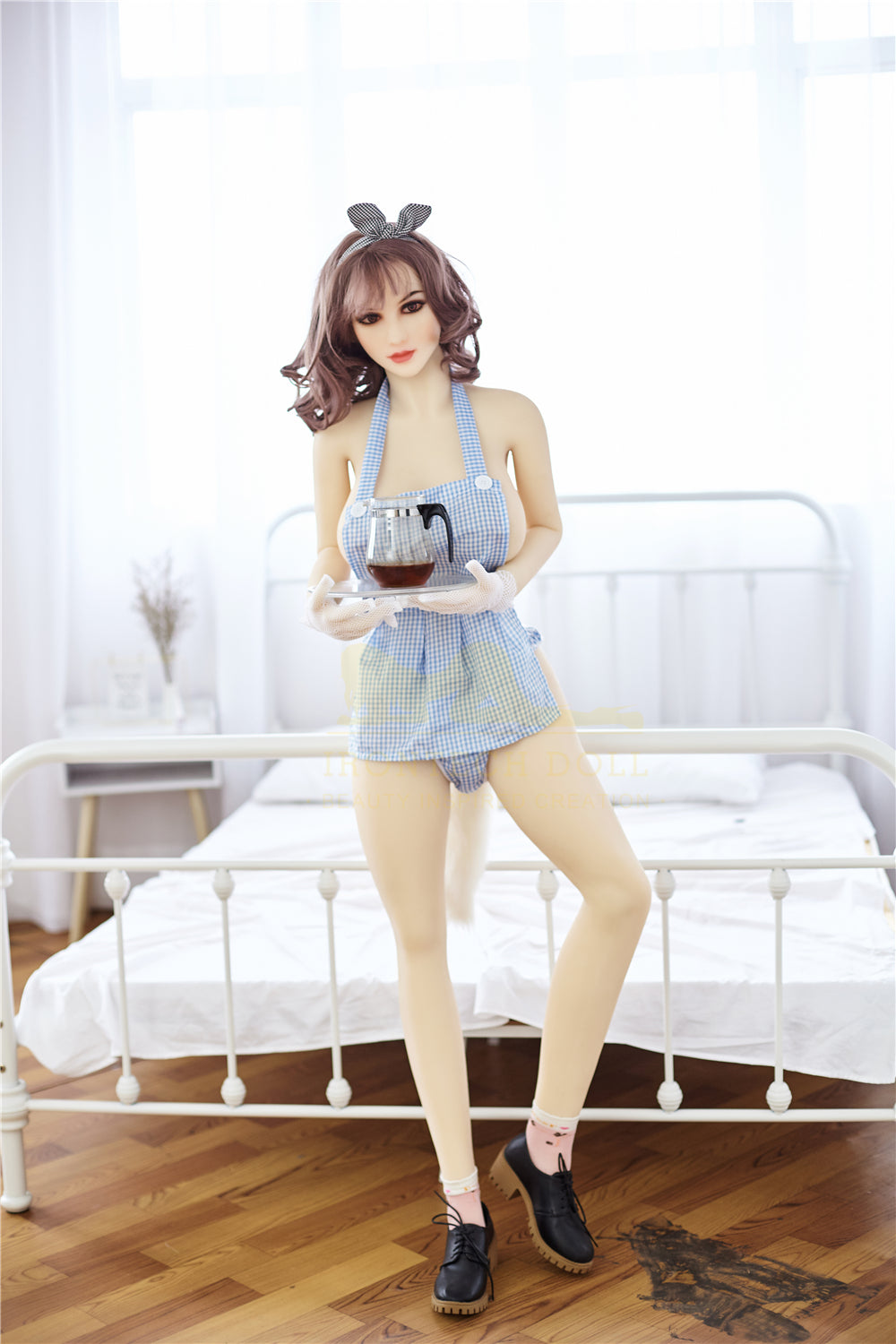 157 cm große TPE-Sexdoll mit F-Körbchen – Cleo