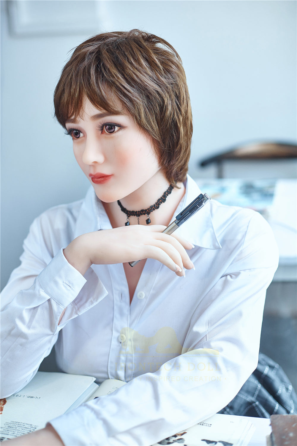 159 cm große TPE-Sexdoll mit F-Körbchen – Nadia