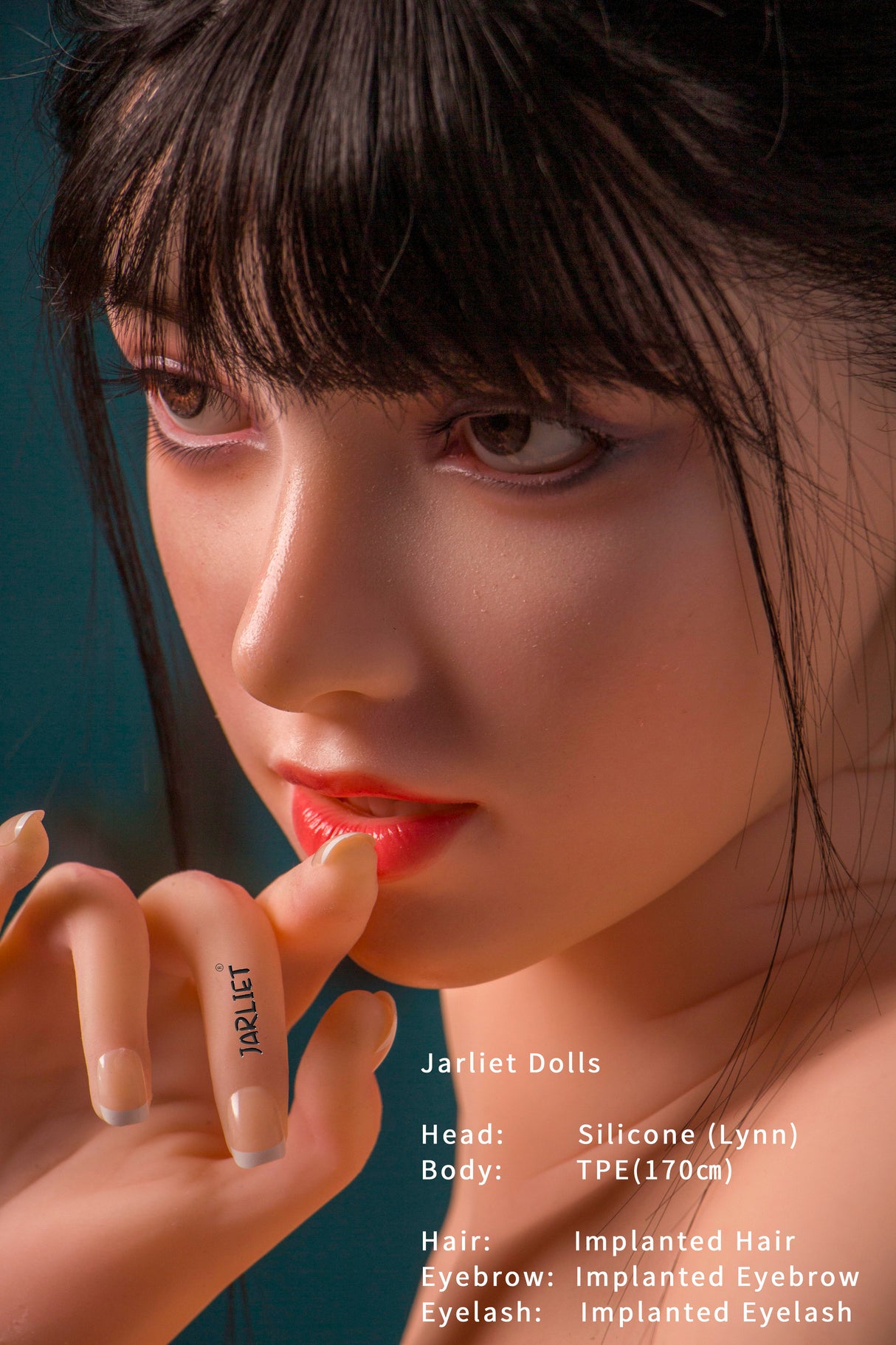 170cm/5ft6 F-cup Silicone Head TPE Body Sex Doll – Vynessa