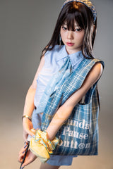 161cm/5ft3 A-cup Silicone Sex Doll – Kurumi