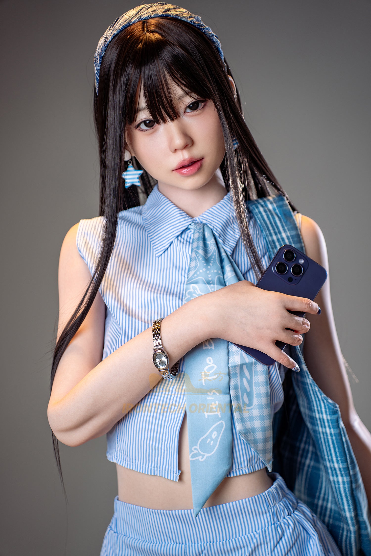 161cm/5ft3 A-cup Silicone Sex Doll – Kurumi