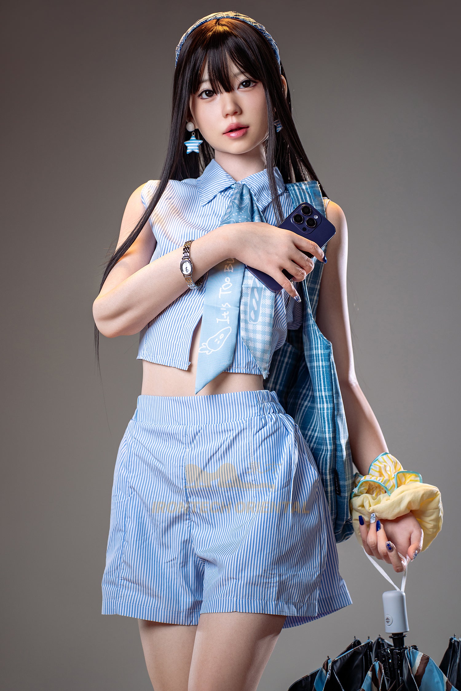 161cm/5ft3 A-cup Silicone Sex Doll – Kurumi