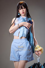 161cm/5ft3 A-cup Silicone Sex Doll – Kurumi