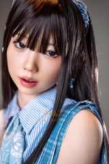 161cm/5ft3 A-cup Silicone Sex Doll – Kurumi