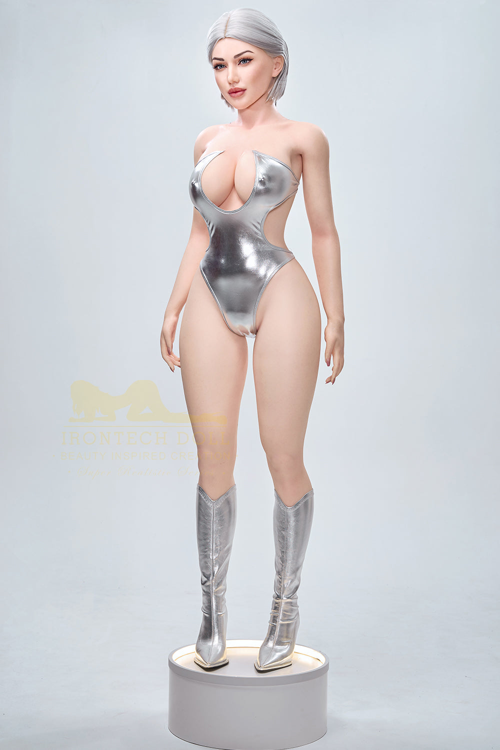 159cm/5ft2 G-cup Silicone Sex Doll – Celine